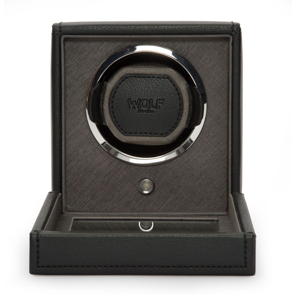 WOLF Horloge winder ZWART