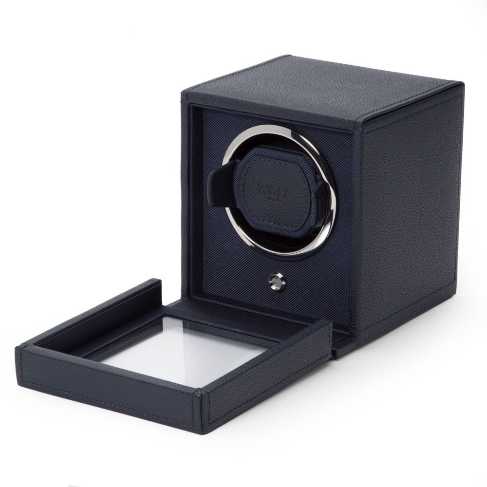 WOLF Horloge winder NAVY