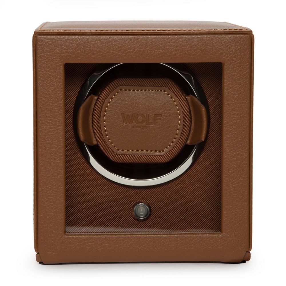 WOLF Horloge winder COGNAC
