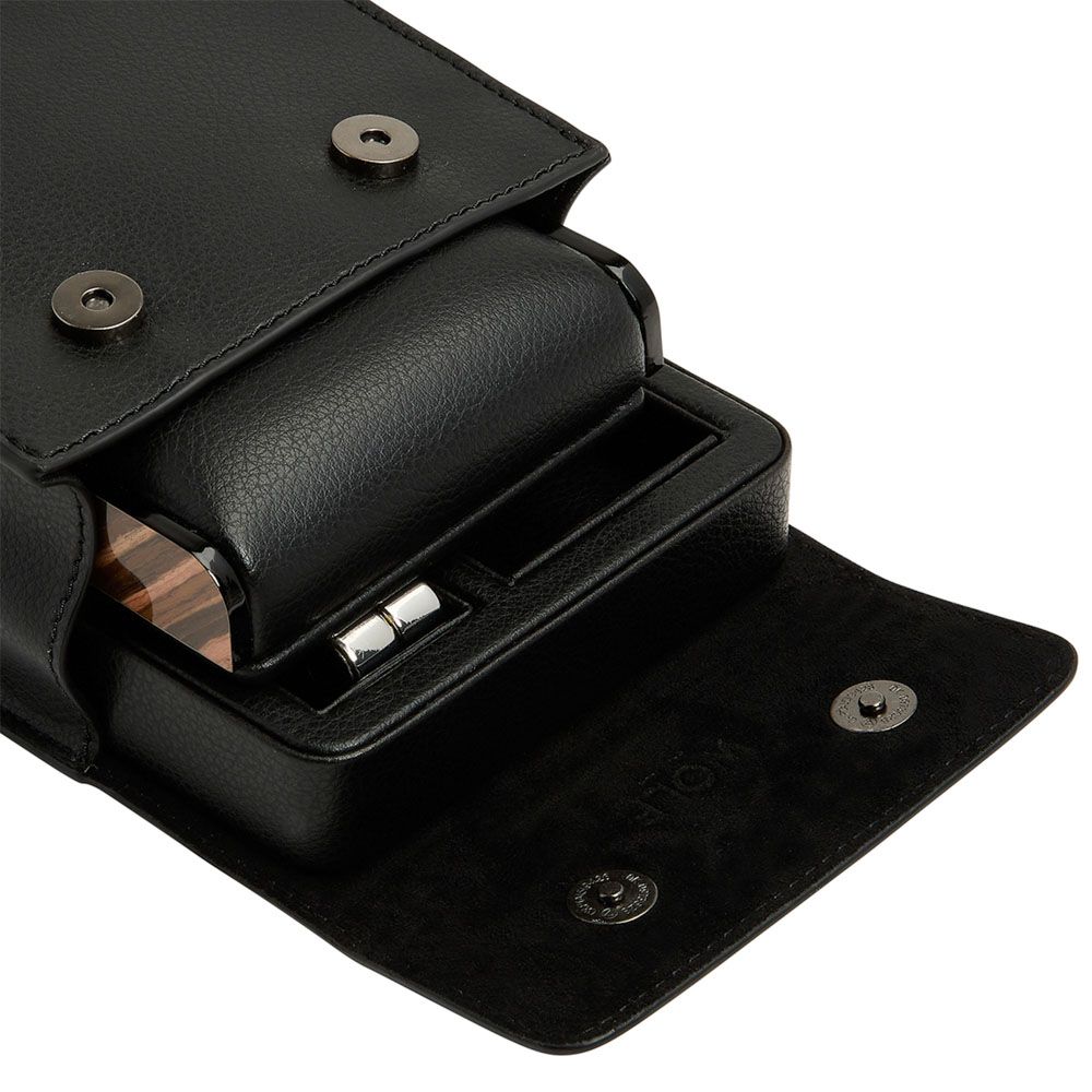 Roadster Single Travel Horloge houder ZWART